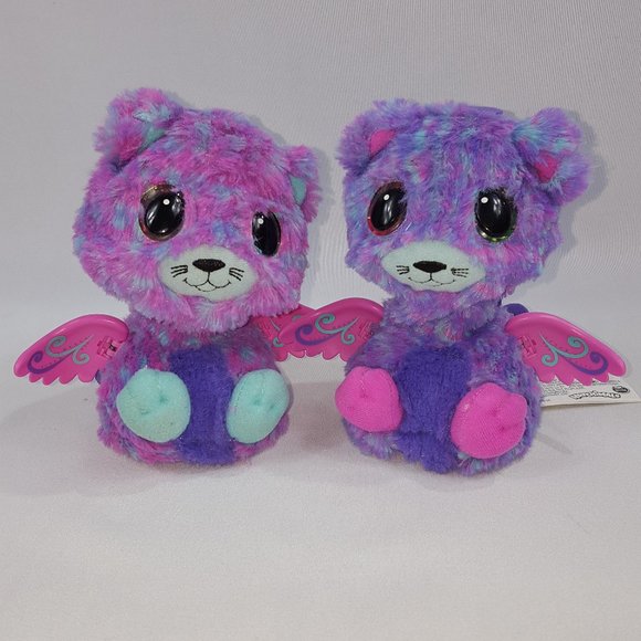 Hatchimals Peacat Set 2 Electronic Pet Tie Dye Plush Twin Pair - Picture 1 of 1